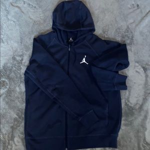 Navy blue Jordan hoodie
